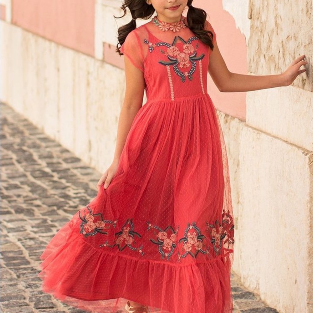 Joyfolie Coral Dress